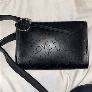 Rebecca Minkoff Love Perforated Leather Belt Bag